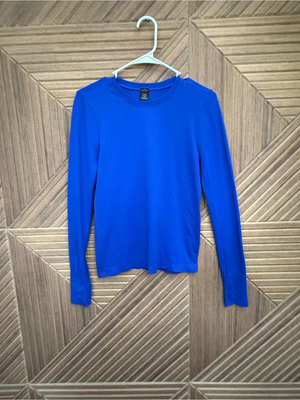 Spyder Royal Blue Long-Sleeve Crewneck Top
